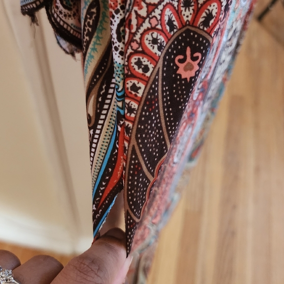 ❤️Lapogee Bohemian Paisley Print Maxi Dress☆ - Picture 4 of 4